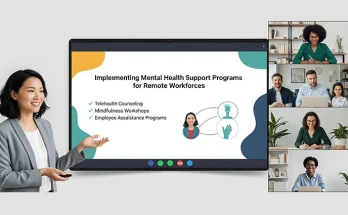 Implementing Mental Health Support Programs for Remote Workforces