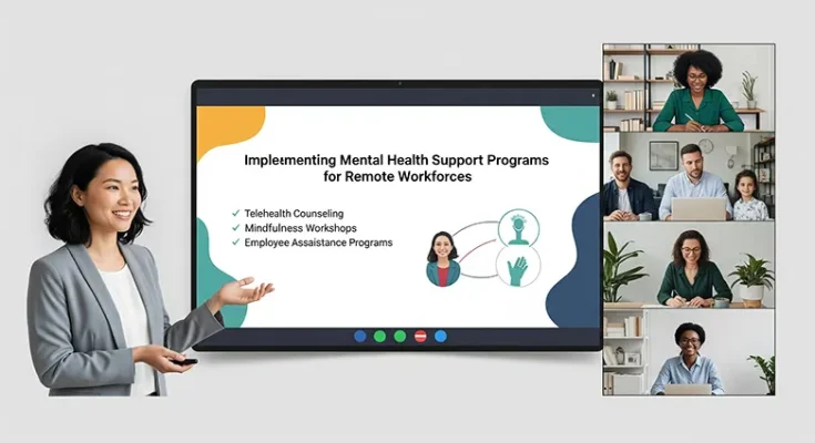 Implementing Mental Health Support Programs for Remote Workforces