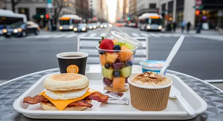 Low-Calorie Fast Food Breakfast Options for Commuters